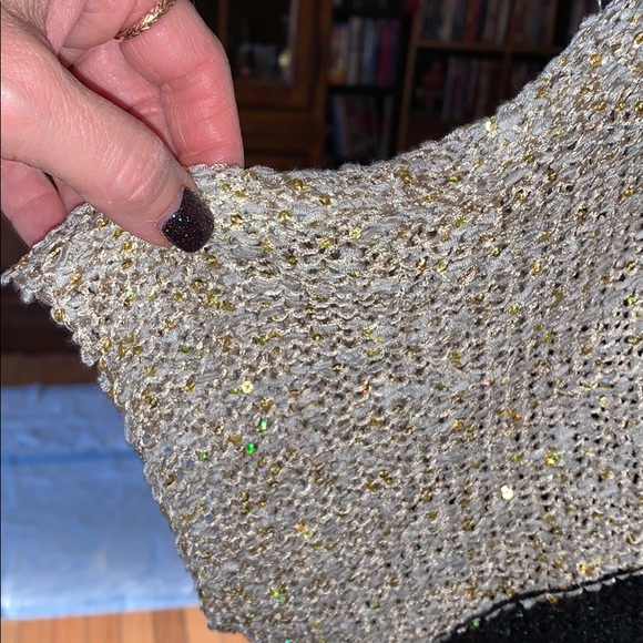 Daytrip sequin cardigan sweater large - Picture 8 of 10